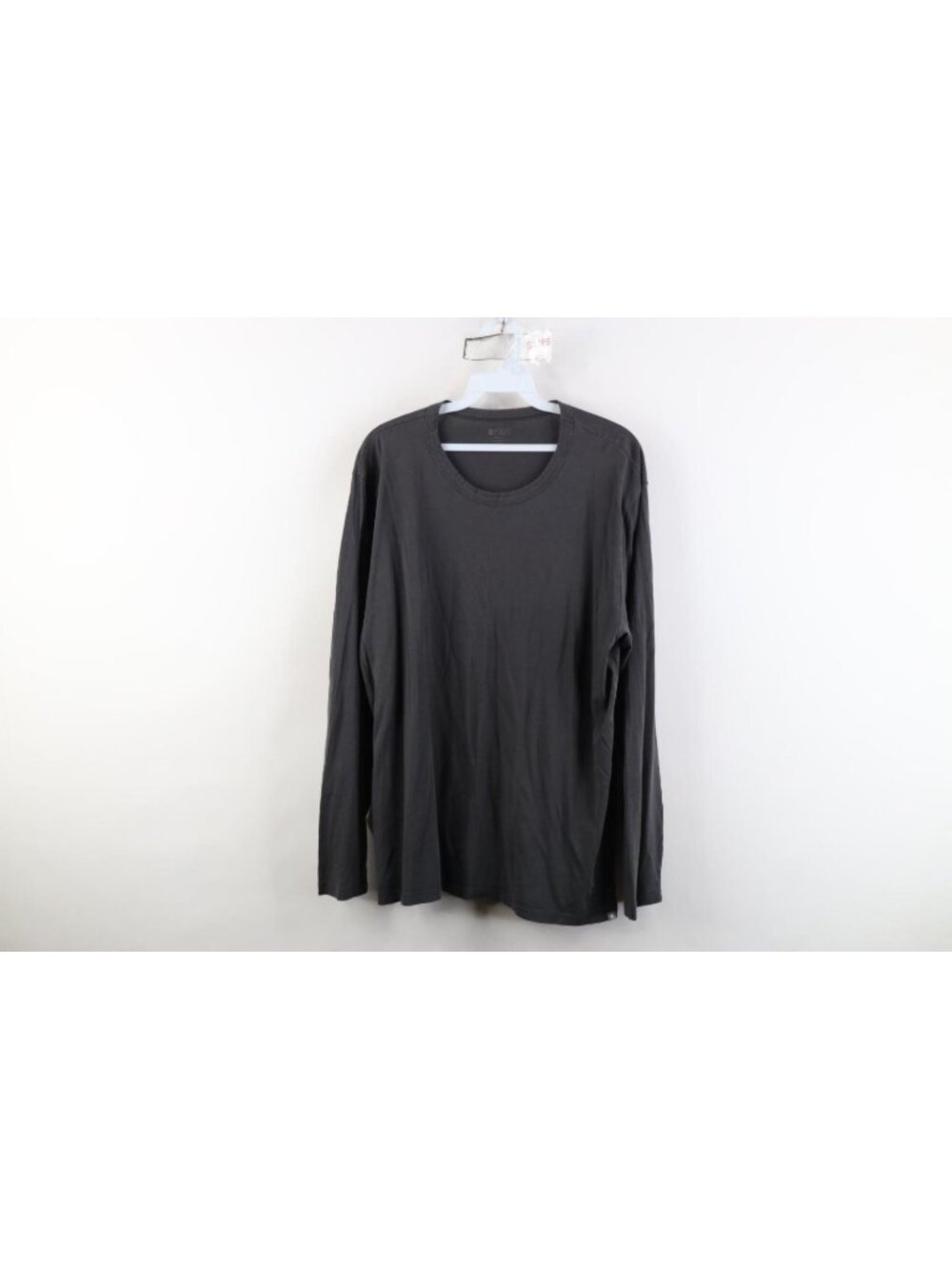 FIGS Scrubs Womens XL Blank Super Soft Nursing Long Sleeve T-Shirt Gray Cotton